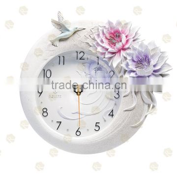 Home decor christmas decoration shabby chic home decor vintage fashion resin clock