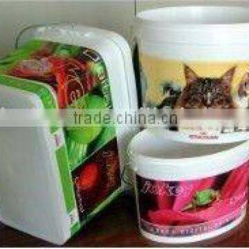 PET film for plastic pails