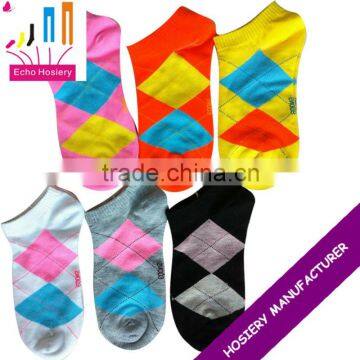 ladies arygle ankle socks