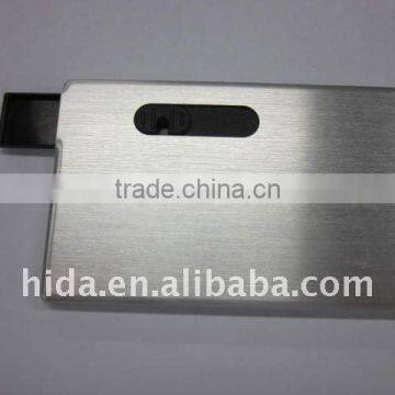 OEM Aluminium USB Credit Card,aluminium slide usb thumb drive