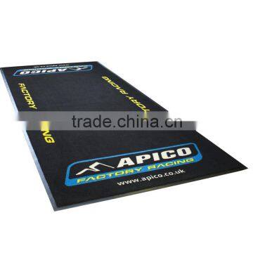 Motorcycle garage workshop mat