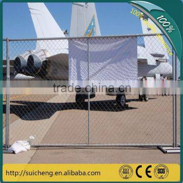 Galvanized temporary chain link fence/security fence/ chain link fence for sale