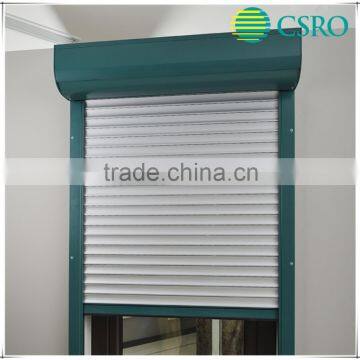 Motorized Roller Shutter Window With Aluminum Foam Slats photo-2