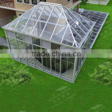 3.0mm Outdoor Aluminum Summer Sunroom With Tempered Glass photo-6