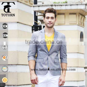 Men's Casual Dress Suit Slim Fit Stylish Blazer Coats Jackets