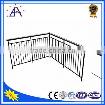 High Style Modestly Priced Silver Anodized Used Aluminum Fence