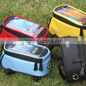 Wholesale good quality handlebar mountain bicycle Navigate holder phone case bag 12496S