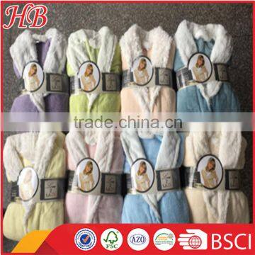 Coral Fleece Stock Bathrobe With Low Price photo-5