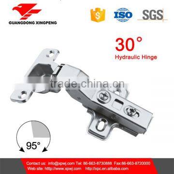 Special angle quick mounting 30 degree soft close hinge