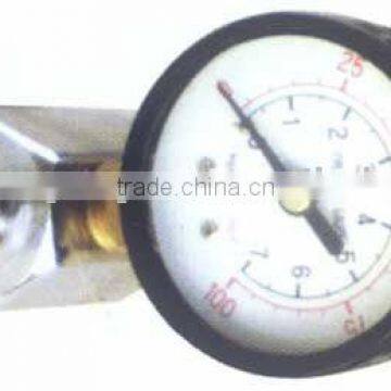 gas test pressure gauge
