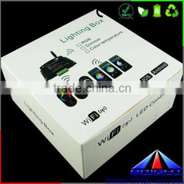 2014 hot sale home automation RGB wifi controller