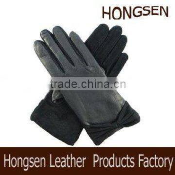 HS057 leather gloves goatskin