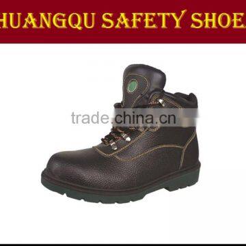 2015 new develop constructional working shoes steel toe cap covering shoes genuine leather with high temperature technical shoes