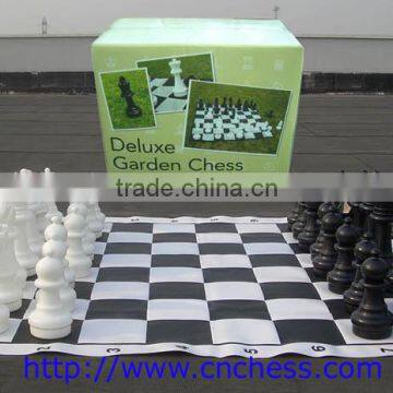 garden chess set with gift box packing