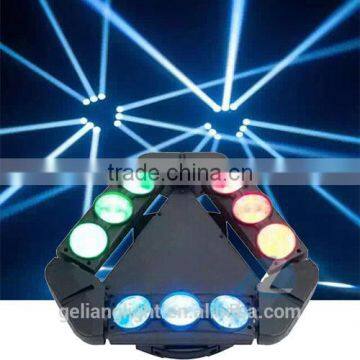 9*12W nine heads LED spider beam moving head light