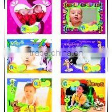 Resin photo frame; Lastest photo frame; 5X5 magnetic photo frame; Picture photo frame; Magnetic photo frame