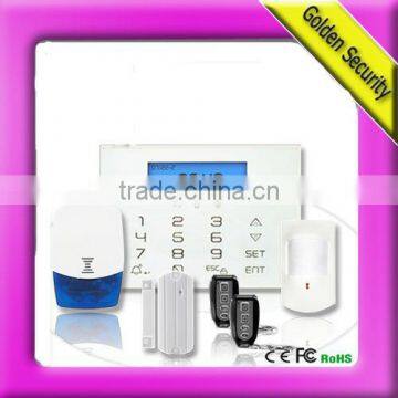 Home burglar alarm system for Mexico/Chile Spanish language market