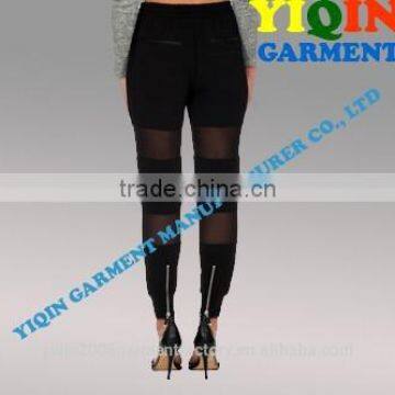 Track Pant With Mesh Panelled and Zip Detail photo-4