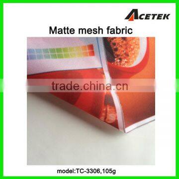 facotry made cheaper price dye sublimation/heat transfer display fabric