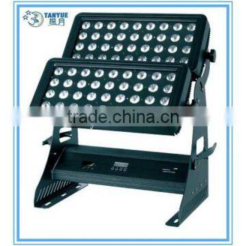 IP44 DMX Outdoor Waterproof 72x10w 4 in 1 LED Color Wall Washer linear Light