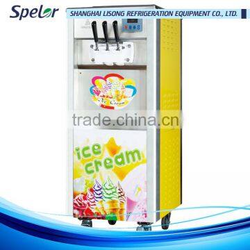 New Surface Appearance Soft Ice Cream Machine With 3 Flavor photo-2