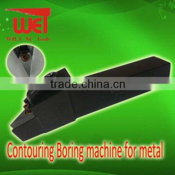 Contouring Boring tool for hard metal