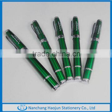 2015 Emerald Metal Roller Pen Set As Gift