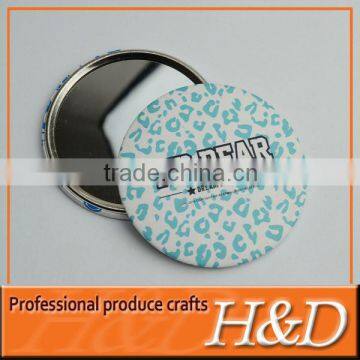 gift/souvenir tin 5cm pocket mirrors wholesale