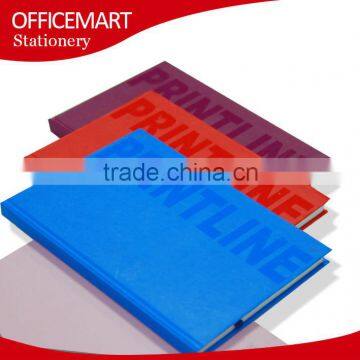 A5 hardcover notebook with spot UV printing