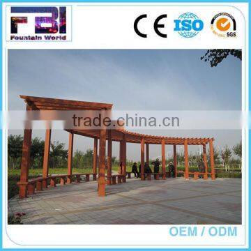 Wood Plastic Composite keel for outer construction