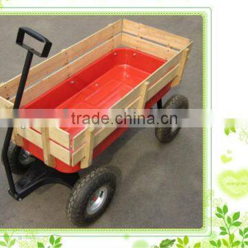 Garden wood cart