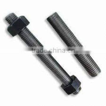 astm a193 gr b7 stud bolt with 2h heavy hex nut