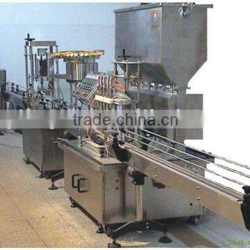 automatic liquid filing and capping line