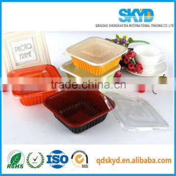 Plastic Blister Disposable Food Box