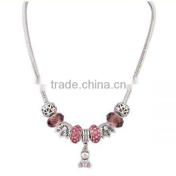 Wholesale Latest Design Beads Necklace With Fashion Custom Handmade Pendant SKA8519