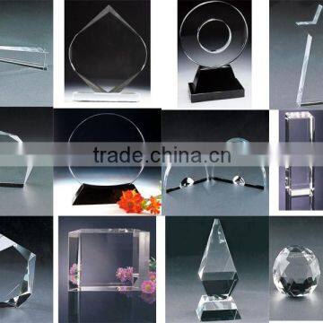 Customized blank crystal cube crystal blank cube