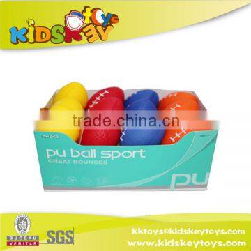 hot selling promotional gifts PU toy stress American football PU stress American football