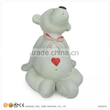 Popular Love Gift Resin Wholesale Figurine Bear