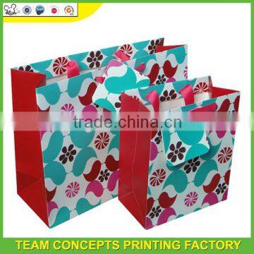 Quality paper cloth shopping bag shopping