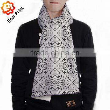 high quality popular digital printing heat transfer men scarf