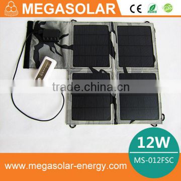 Portable Solar Mobile Phone Charger With Mono Cells suitable for Laptop