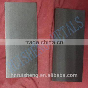 high purity ground pure tungsten block ingot plate for sale with good price