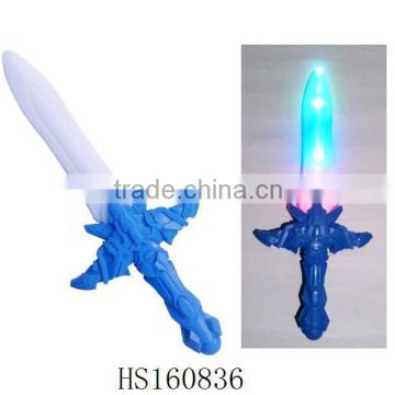 Flashing sword toy