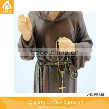 Polyresin St Saint Padre Pio Statue Catholic Religious Items photo-3