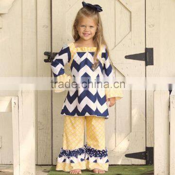 Stylish Polka Dot Short Floral Print 2pcs Toddler Girls Cotton Boutique Outfit photo-2