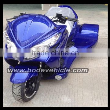 High quality cheap Blue 3 wheel atv 300cc 4x4atv with COC