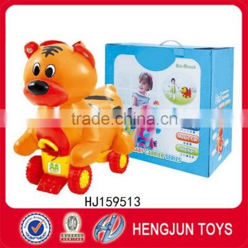 new product promotional plastic tiger baby car with music