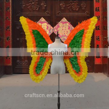 bendable wings costume with elastic bonds on the other sides