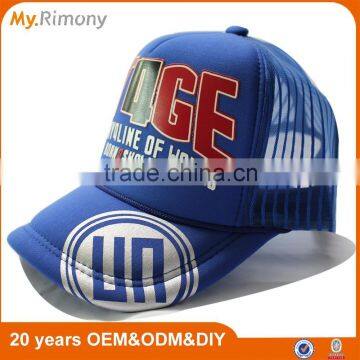 High Quality Vans Trucker Cap and Hat With Good Printing