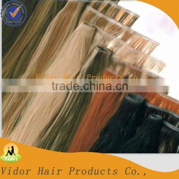 26Inch Virgin Brazilian Remy Human Hair Kinky Blonde Skin Tape Weft